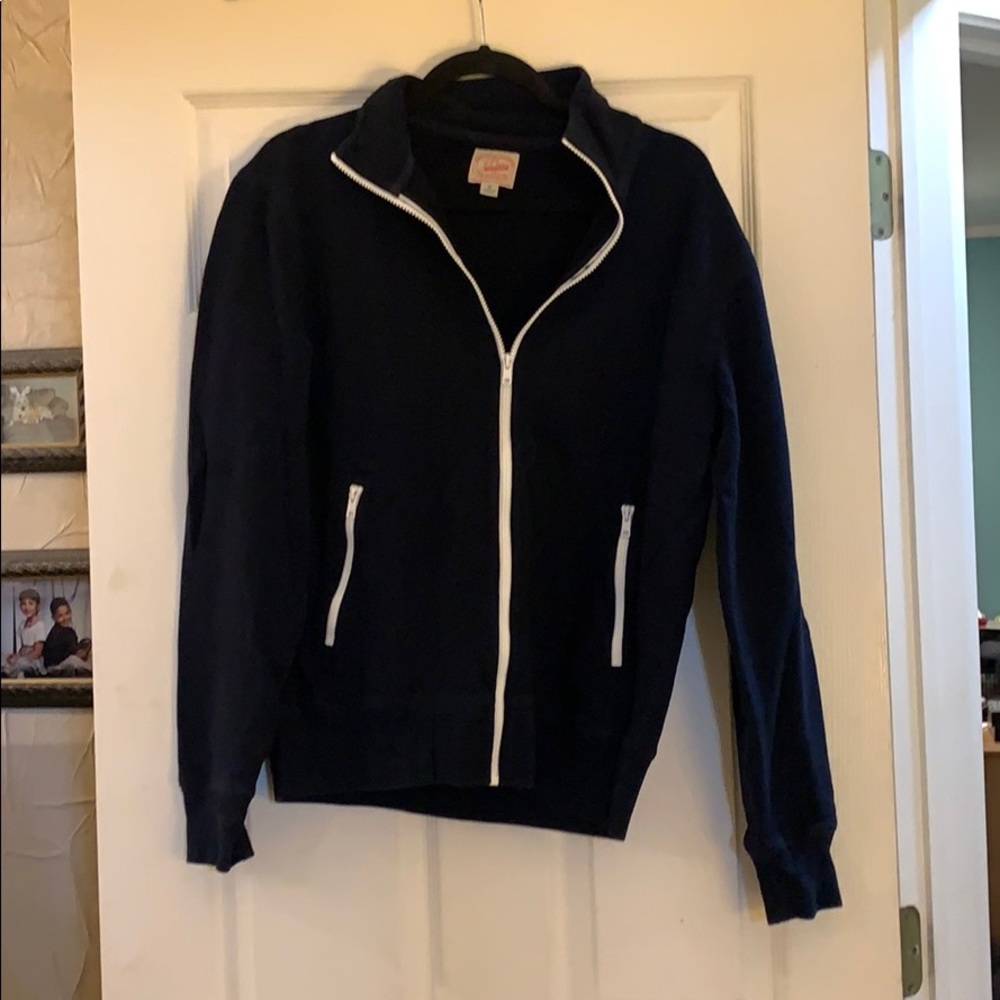 J. crew zip up sweatshirt jacket